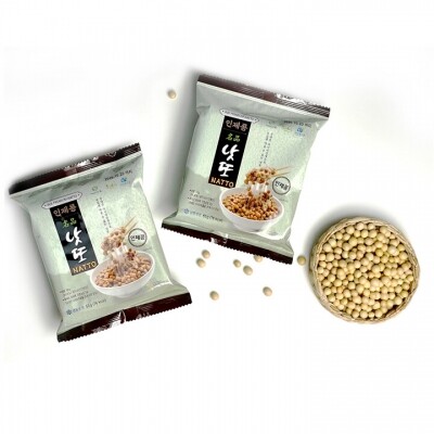 인제로컬푸드,인제콩 명품 생 낫또(국내산 다시마 간장소스) 53g 12개 [로컬푸드]